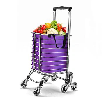 Þríhyrnd hjól verslunarstiga handbíll